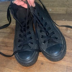 Black High Top Converse